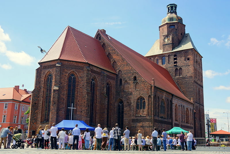 Cathedral in Gorzów Wielkopolski, Poland