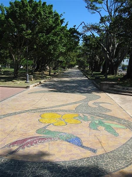 Park in San Juan, Puerto Rico