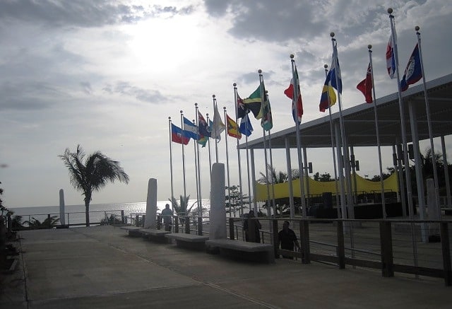 City park in Mayagüez, Puerto Rico