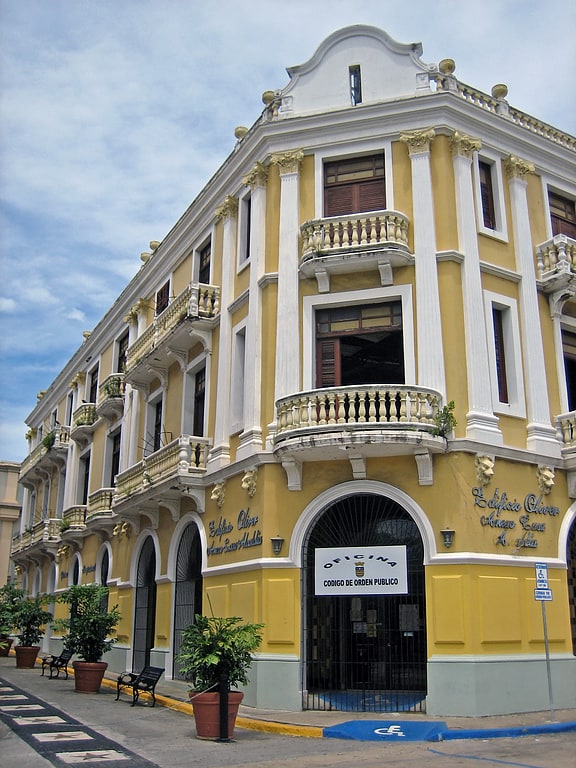 Building in Arecibo, Puerto Rico