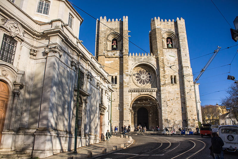 Hauptkirche in Lissabon, Portugal