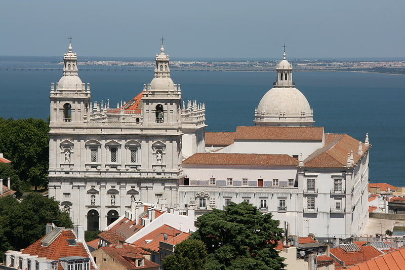 Kirche in Lissabon, Portugal