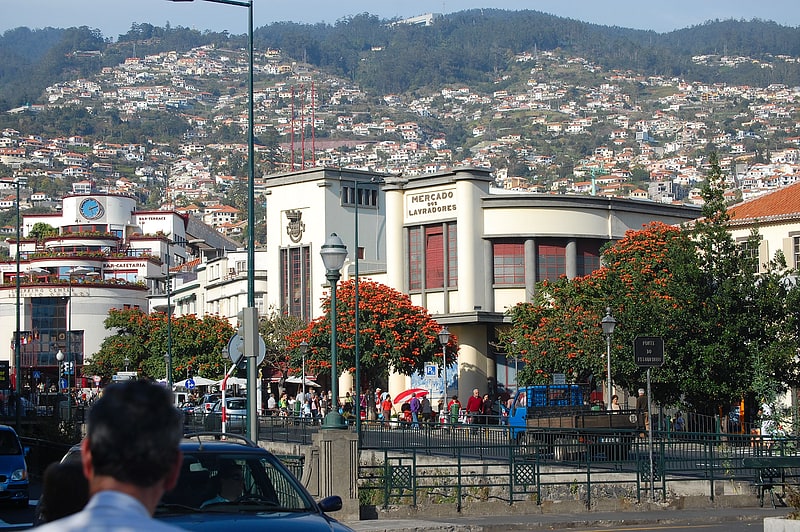 Fish market in Funchal, Portugal