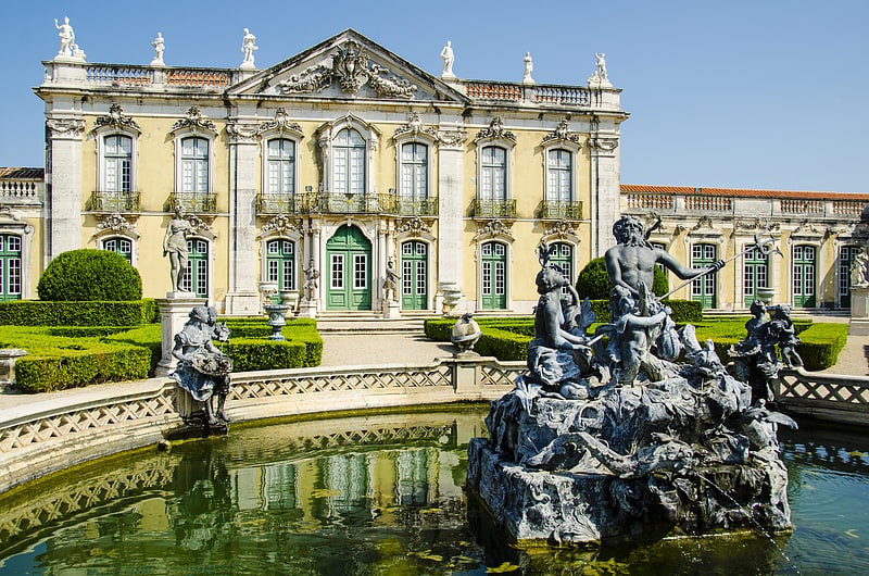Palace in the Queluz, Portugal