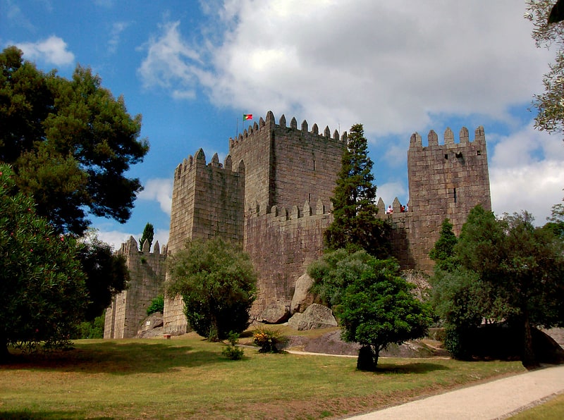 Castle in Guimarães, Portugal