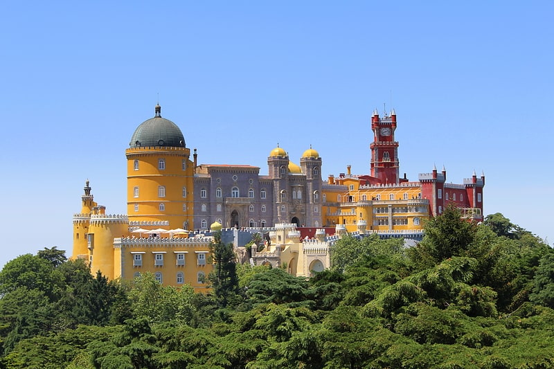 Schloss in Sintra, Portugal