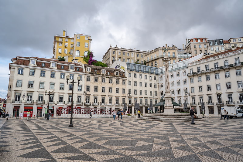 Historical landmark in Lisbon, Portugal
