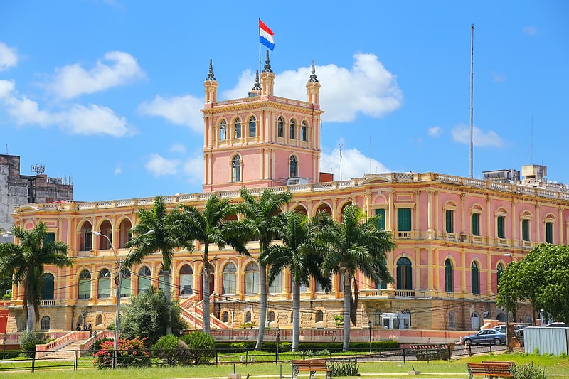 Palace in Asunción, Paraguay