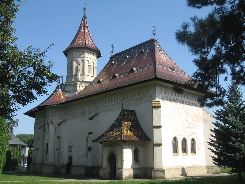 Kloster in Suceava, Rumänien