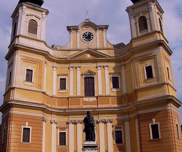 Basilica in Mădăras, Romania