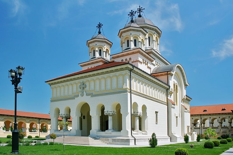 Pintoresca catedral ortodoxa rumana