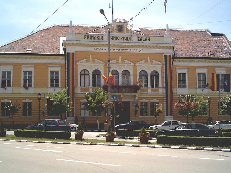 City or town hall in Zalău, Romania