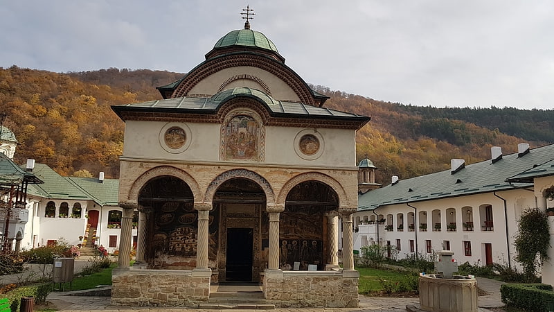 Monastery in Căciulata, Vâlcea, Romania