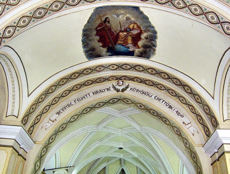 Catholic church in Șimleu Silvaniei, Romania