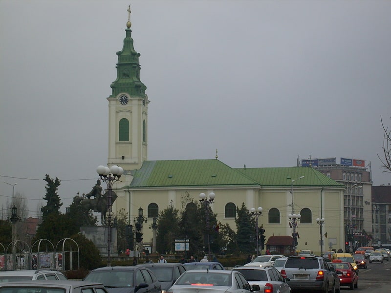 Cathedral in Oradea, Romania