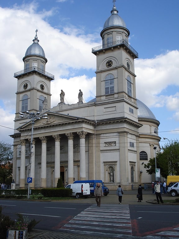 Cathedral in Satu Mare, Romania