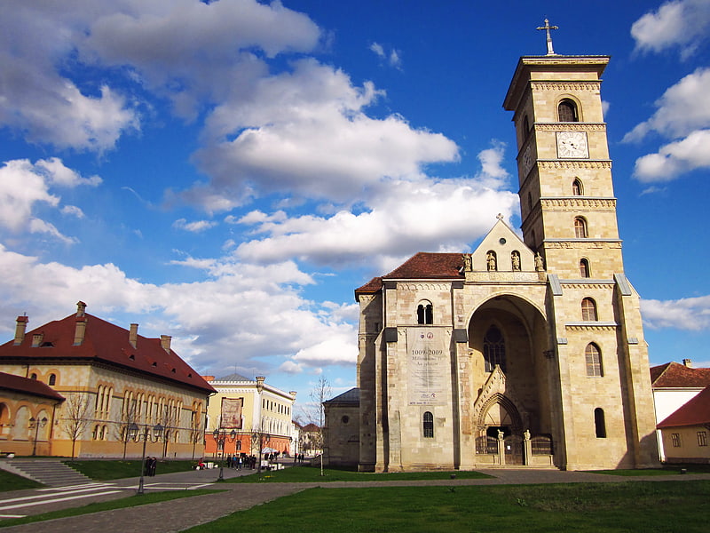 Catedral en Alba Iulia, Rumanía