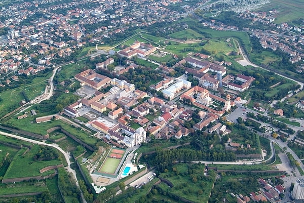 Fortress in Alba Iulia, Romania
