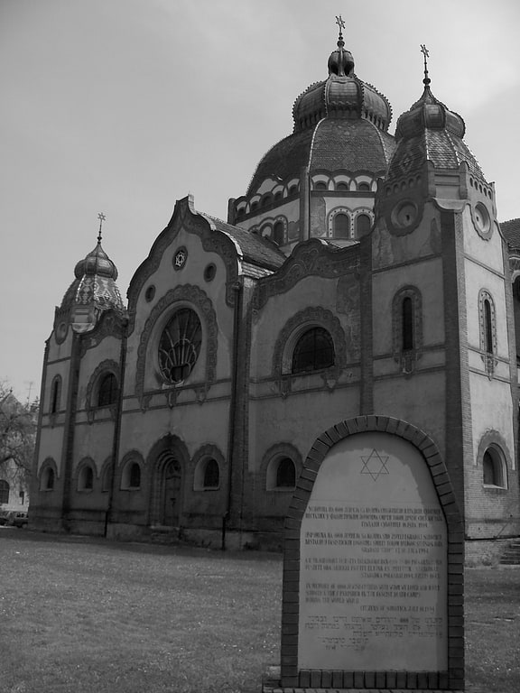 Synagoge in Subotica, Serbien