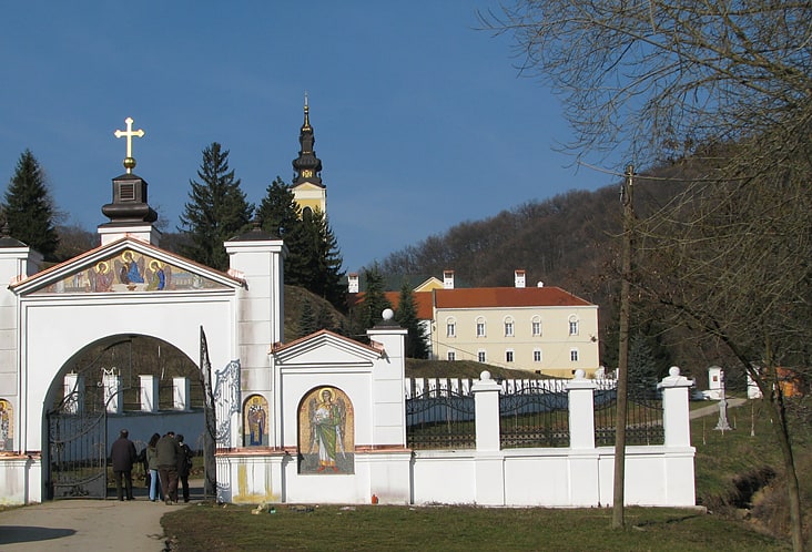 Klasztor w Serbii