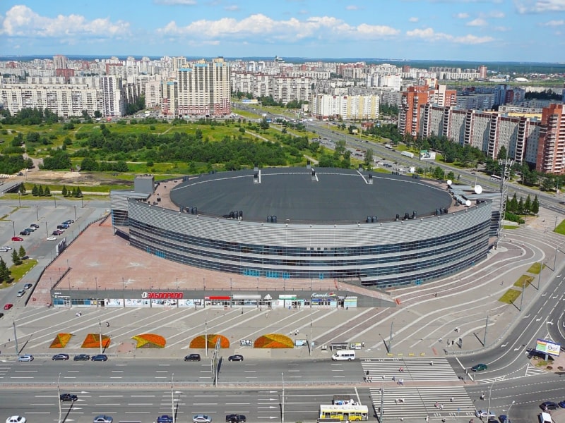 Arena in Saint Petersburg, Russia