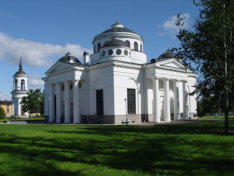 Cathédrale à Saint-Pétersbourg, Russie