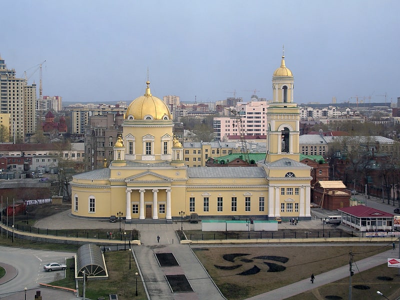 Principal church in Yekaterinburg, Russia