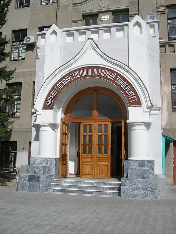 Hochschule in Omsk, Russland