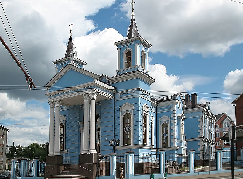 Catholic church in Kazan, Russia