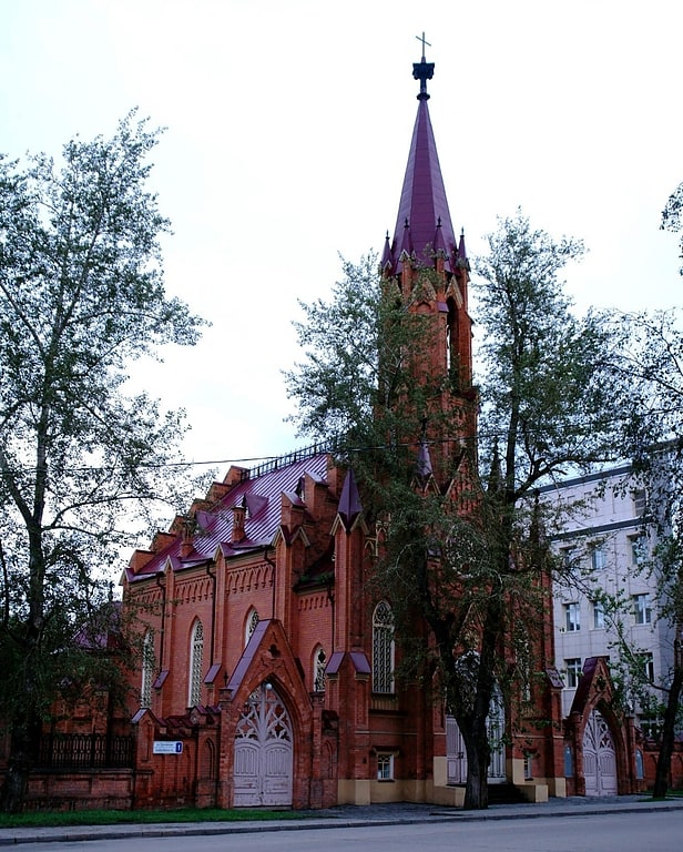 Russian orthodox church in Irkutsk, Russia