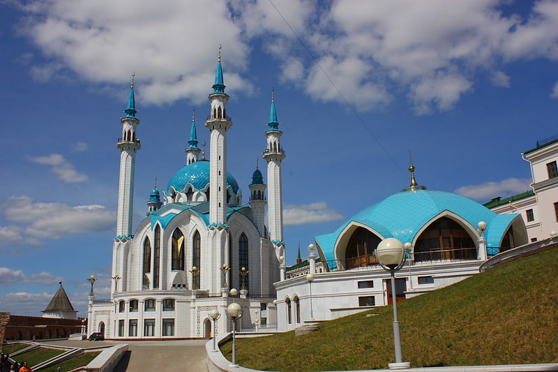 Mezquita en Kazan, Rusia