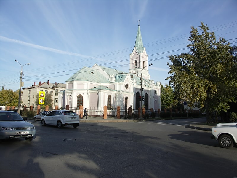 Catholic church in Volgograd, Russia
