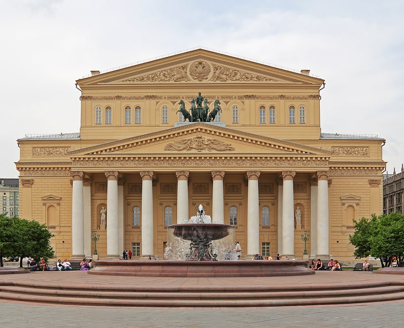 Teatro en Moscú, Rusia