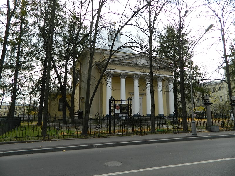 Iglesia católica en San Petersburgo, Rusia