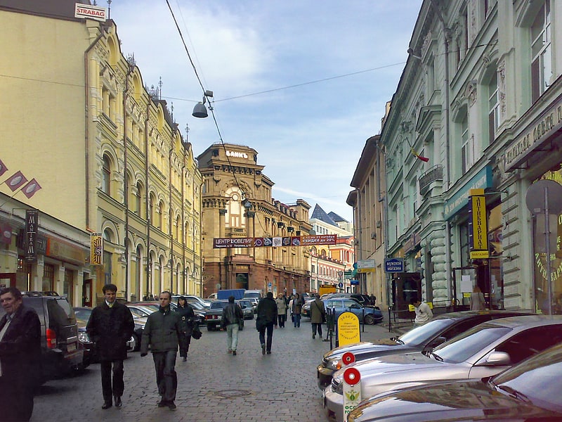 Street in Moscow, Russia