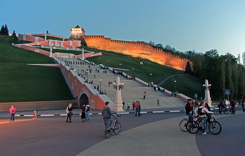 Tourist attraction in Nizhny Novgorod, Russia