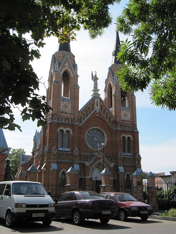Catholic church in Tambov, Russia