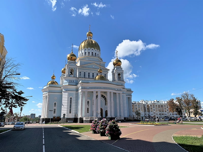 Russian orthodox church in Saransk, Russia
