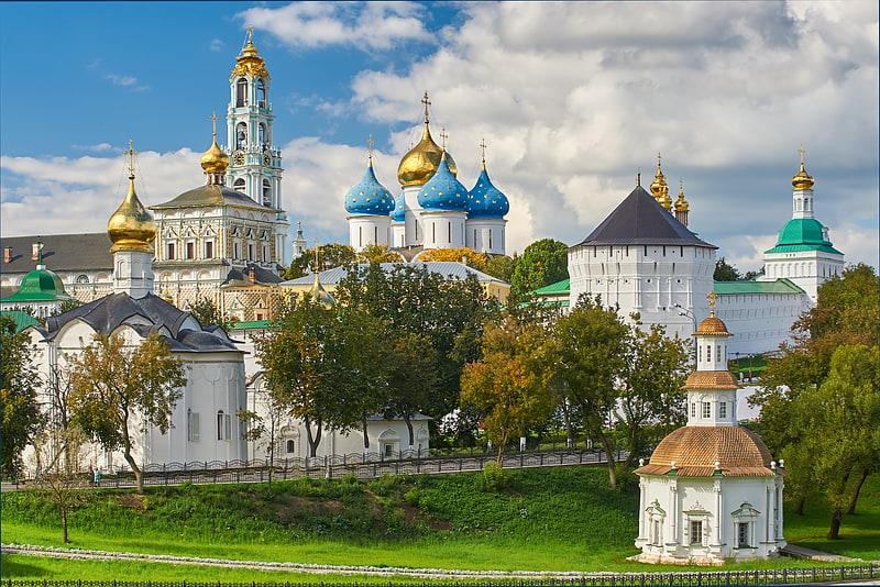 Monastère à Serguiev Possad, Russie
