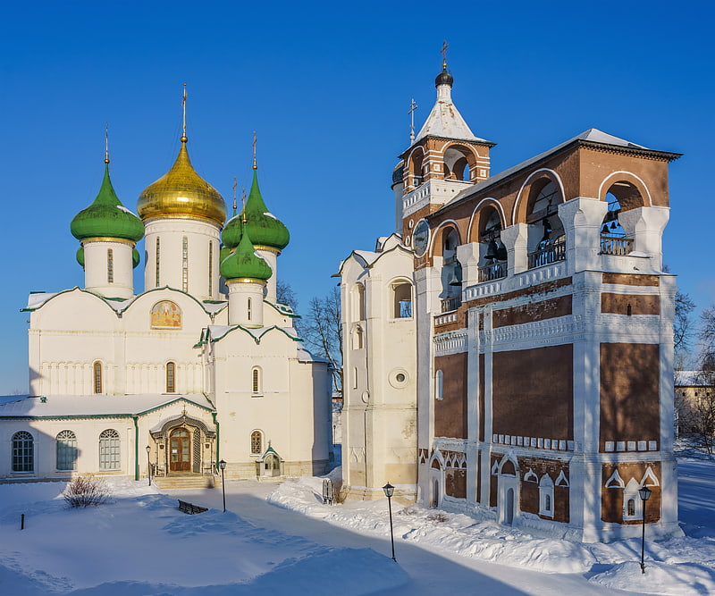Monasterio en Suzdal, Rusia