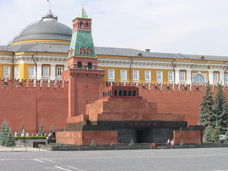 Mausoleo en Moscú, Rusia
