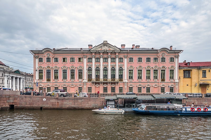Palais in Sankt Petersburg, Russland