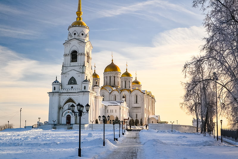 Kathedrale in Wladimir, Russland