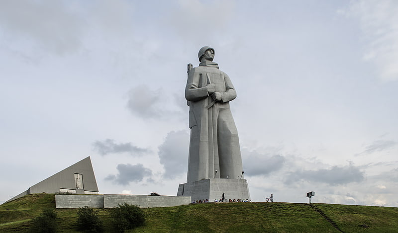 War memorial in Murmansk, Russia