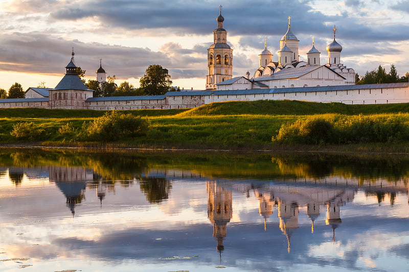 Monastery in Vologda, Russia