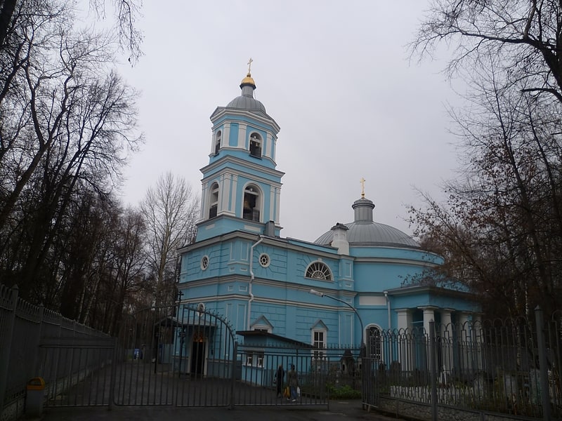 Cemetery in Perm, Russia