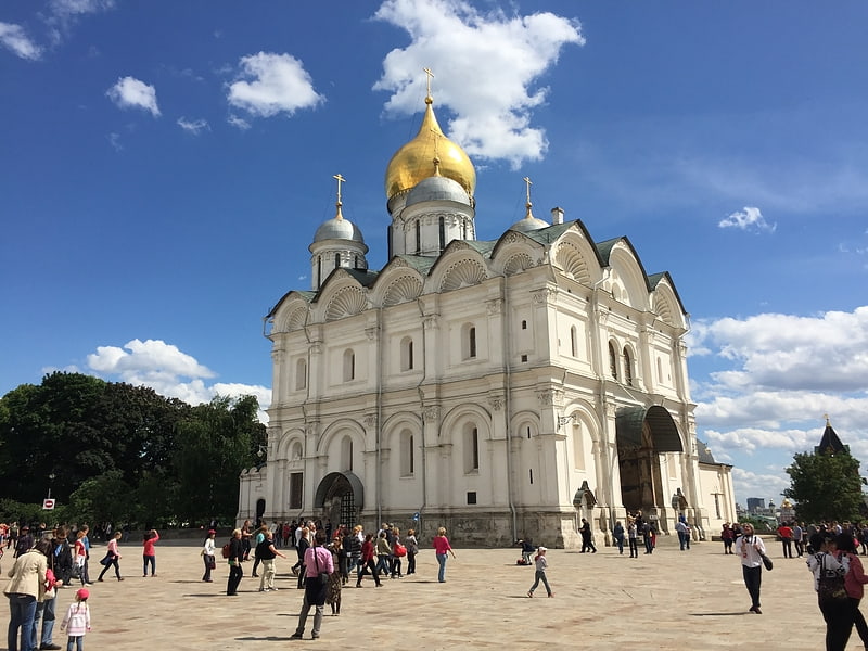 Catedral en Moscú, Rusia