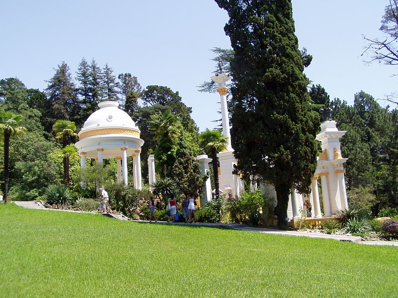 XIX-wieczne arboretum z kolejką linową