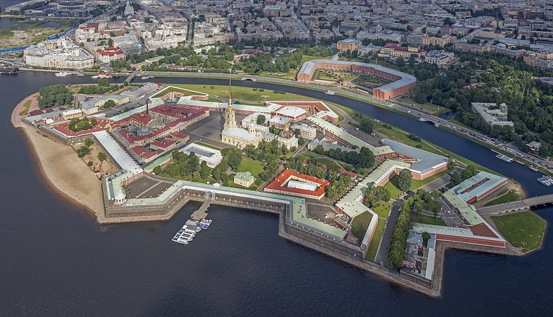 Festung in Sankt Petersburg, Russland