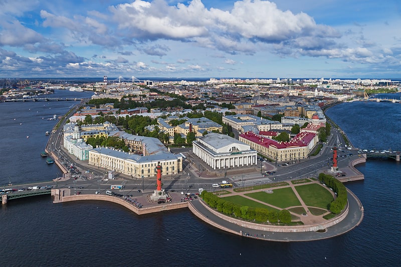 Historical landmark in Saint Petersburg, Russia